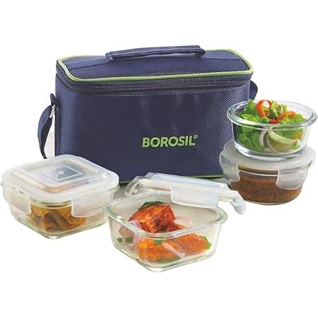 borosil steel lunch box set of 3|borosilicate glass lunch box.